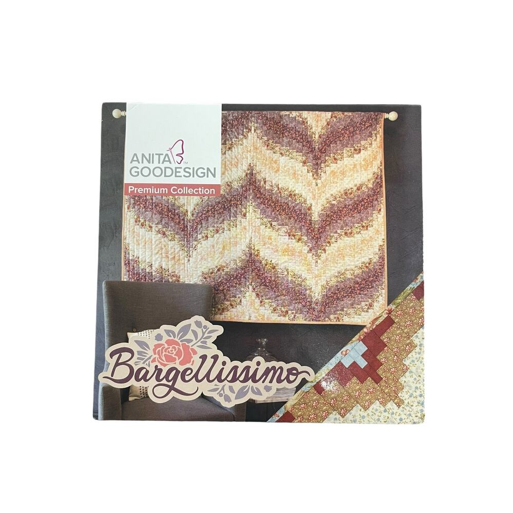 Anita Goodesign Bargellissimo Premium Collection CD 6‎ Bargello Quilt Designs